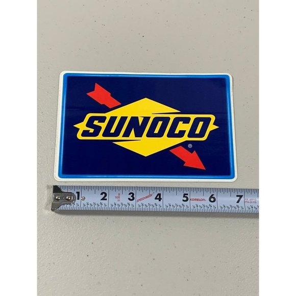 Rare Original Vintage Sunoco Racing Decal Sticker Nascar - Picture 1 of 1